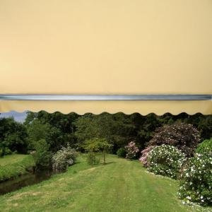 Primrose Ivory polyester cover for 6m x 3m awning