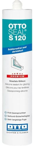 OTTOSEAL S 120 Premium-Glasfalz-Silikon 310 ml Kartusche C7102 matt-betongrau
