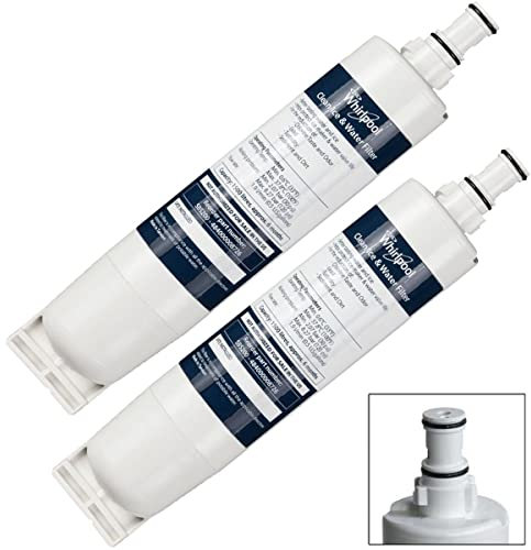 Lot de 2 cartouches filtres a eau SBS002 Réfrigérateur, congélateur SBS002x2 WHIRLPOOL