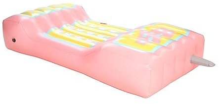 FUNBOY Riesiger aufblasbarer Retro-Telefonschlauch-Schwimmer, luxuriöser Schwimmer für Sommer-Pool-Partys und Unterhaltung, groß