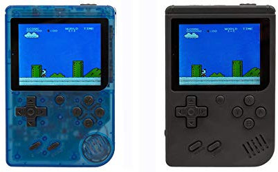 Console Rétro Duo 360 jeux bleue ou noire