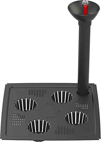 Siena Garden Bewässerungssystem 25für Pflanzgefäß schwarz 25x25 cm | Siena Garden, Wasserspeicher, Pflanzeinsatz, Blumenkübel, Garten, Balkon, gleichmäßige Bewässerung, langlebig, praktisch