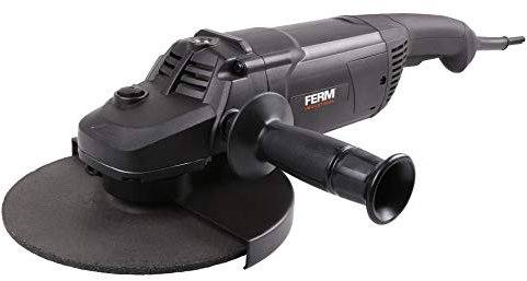 FERM Professioneller Winkelschleifer - 2600 W - 230 mm – 3 m Gummikabel
