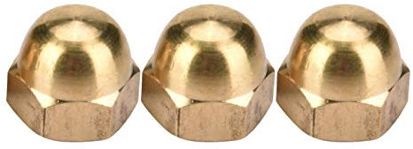 Dado cieco Ottone Dado esagonale ghianda Alta durezza M3-M12 Dado cieco a cupola 7 tipi Dispositivi di fissaggio per veicoli Set con scatola(M8 10PCS)