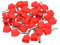 Twin Aderendhülsen Rot 2x 1 mm² F=10 isoliert Crimp Verbinder Kabelstecker (500 Stück)