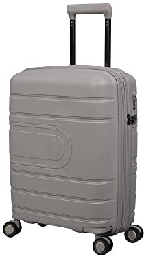 it luggage Eco Tough 53,3 cm Hardside Handgepäck-Spinner mit 8 Rädern, erweiterbar, Silbernes Futter, 21, Eco Tough 53,3 cm Hardside Handgepäck-Spinner mit 8 Rädern, erweiterbar