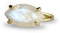 Bague En Pierre De Lune En Or 14k - Grande Bague Fascinante Pour Femmes - Bague Artisanale En Forme De Marquise Pour La Mode, Cadeaux De Joaillerie Pour Anniversaire, Mariage, Fiançailles
