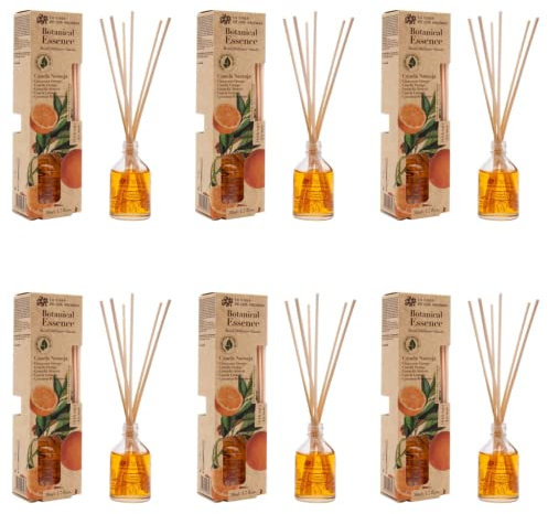 BricoLoco.com. Ambientador Mikado botánical canela naranja 50ml. Más cómodo y seguro que las velas. Ambientador hogar, casa, habitación. Aroma dulce (6)