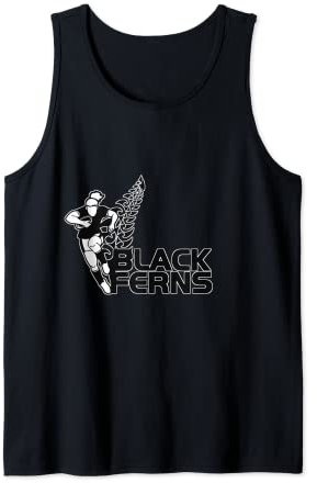 New Zealand Black Woman Farn Rugby Team Tank Top