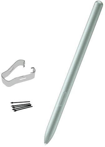 Tab S7 FE Replacement S Pen for Samsung Galaxy Tab S7 FE SM-T730, SM-T733, SM-T736B TJ-780 for Samsung Galaxy Tab S7 FE Pen + Tips/Nibs WithoutBluetooth (Mystic Green)