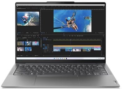 Lenovo Yoga Slim 6 14IAP8 Laptop | 14 2.2K | Intel Core i5-1240P | 8GB RAM | 512GB SSD | Windows 11 | Storm Grey