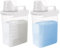 GBACHOOSE 2 Pack Washing Powder Storage, 1800ml Laundry Detergent Dispenser with Measuring Cup, Laundry Room Organization Detergent for Laundry Powder, Rice, Pet Dry Foodder