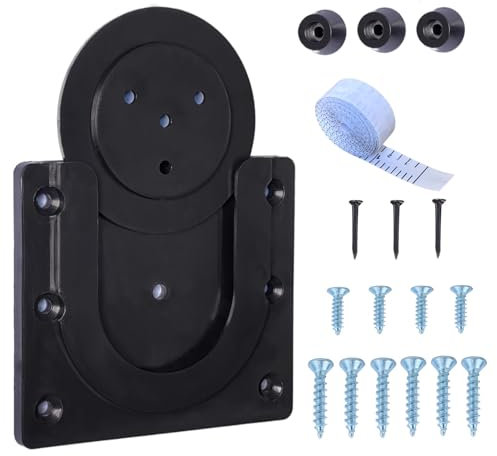 RZJZGZ Dartboard Bracket for Hanging Dartboards, Professional dart holder for Hanging Dartboards, Includes Screws and Stabilisers Dart Board Hanging Kit, Dartboard Holder, Wall Mount Bracket