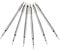 Hasaller Heat Set Insert Tips TS100 Hot Melt Nut Indenter Kit M2-M8 Messing Lötkolbenspitzen für 3D Drucker Teile
