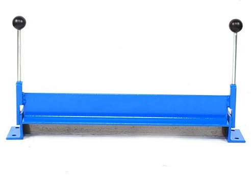 Blechbiegemaschine 760 mm Max. 90° Biegewinkel Schwenkbiegemaschine Abkantbank Kantbank zum Blech Abkanten aus Gusseisen (760mm)