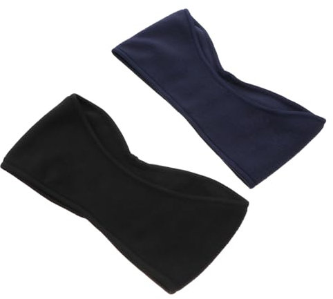 SOIMISS 2stücke Ohrenwärmer Stirnband Mit Vollständiger Abdeckung Sport-stirnband Als Ohrenschützer Kälteschutz-haarband Für Laufen Und Radfahren