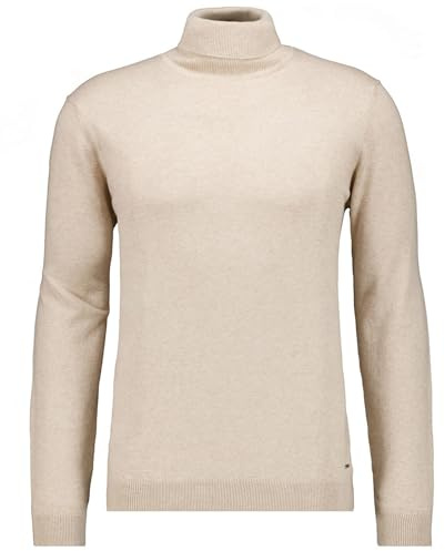 RAGMAN Herren Strickpullover mit Rollkragen, Baumwolle/Kaschmir