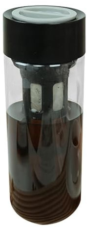 Generico Iced Coffee Maker, Cold Brew Pitcher, Borosilicate Glass Brewer
