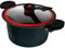 Amosfun Pressure Cooker 22cm Electric Pressure Cooker Low Pressure Pot Soup Pot Stew Pot Non-stick Glass Lid Safe Cooking Easy to Handle