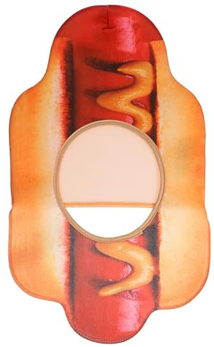 Beavorty Hot Dog Hut Aus Polyester Lustiger Für Erwachsene Für Kostümzubehör Und Dekoration