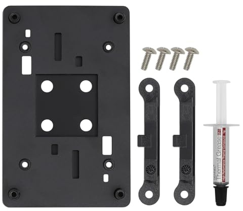 AM5 Motherboard Metal Backplate, CPU Heatsink Cooling Fan Mounting Bracket | Heavy duty metal backplane, Cooling fan mounting sheet plate for AMD AM5 motherboard, Maximizes stable cooler installation