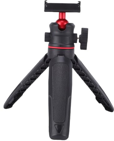 VELATEMOR Kamera-Verlängerungsstange, Stativ mit Erweiterbarer Funktionalität, 1/4 Zoll Schraubenloch für Action 5 Pro 4 3, Verbindungsmikrofon, Ideal Zum Filmen und Fotografieren
