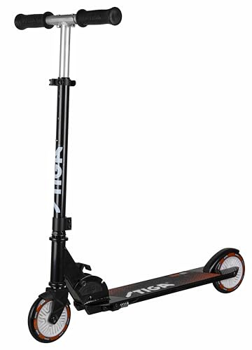 STIGA STR Kick Scooter Track 120-S Stabilitätssystem – Roller für Erwachsene und Kinder ab 5 Jahren – Stadtroller bis 100 kg – faltbar und höhenverstellbar mit 120 mm Rädern