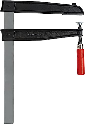 BESSEY Tiefspann-Schraubzwinge TGN60T40 | 600 mm Spannweite | Extra große Ausladung ermöglicht präzises Spannen auch bei besonders tiefen Werkstücken und komplexen Anwendungen im Handwerk