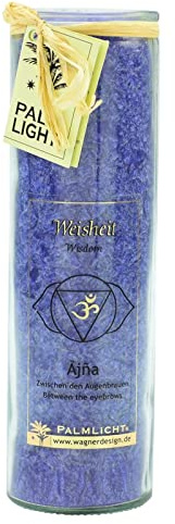 Yogabox Chakra Kerze indigo