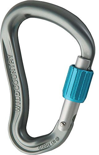 Wild Country WILDCOUNTRY – Ascent Lite KARABINER, Gunmetal, Einheitsgröße