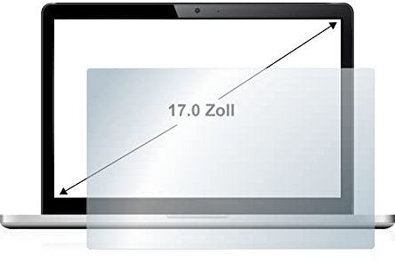 BROTECT 17 Entspiegelungs-Schutzfolie für Notebooks mit 17,0 Zoll (43.2 cm) [338 mm x 270 mm, 5:4] Displayschutz-Folie Matt, Anti-Fingerprint