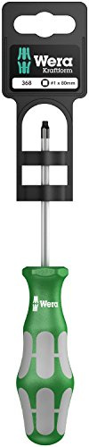 Wera Kraftform Plus Screwdriver 368# 1 x 80 mm SB - 05100070001