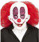 WIDMANN vd-wdm05406 Maske Goofy Clown mit Haar und Hals, Einheitsgröße