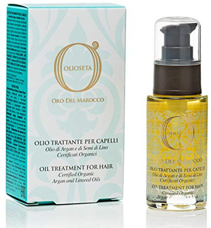 BAREX | Oro del Marocco Olio Trattante | Olio per capelli secchi e sfibrati | Azione nutriente e ristrutturante del capello | Asciugatura rapida per capelli morbidi, setosi e sani | 30gr