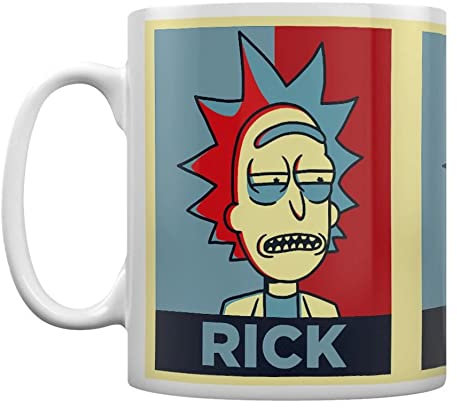 Cartoon Network MG25180 Morty - Taza de café, multicolor