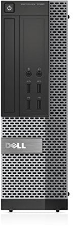 Dell OptiPlex 7020 Desktop Computer (Intel Quad Core i7-4790 up to 4GHz, Small Form Factor) (Certified Refurbished)