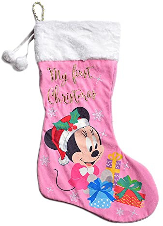 Widdop Disney Minnie Mouse Strumpf – My First Christmas – XM9561