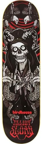 Birdhouse Skateboard-Brett / Deck, 21,6 cm, Schwarz