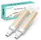 Eofiti R7S LED 118mm 15W Leuchtmittel R7S LED Warmweiß 3000K J118 Doppelsokel Linear Tube Licht 360° Abstrahlwinkel 1300LM Ersatz Für 140W R7S Halogenlampen AC 220V - 240V Nicht Dimmbar 2 Stück