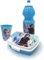 ICE TOYS Set merende porta pranzo plastica bottiglia da 400 ml 1 tazza 1 contenitore (Fronzen)
