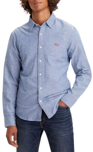 Levi's 86625 Accessoire de Voyage-Portefeuille, Bleu Marine Pivoine, XXL Hommes