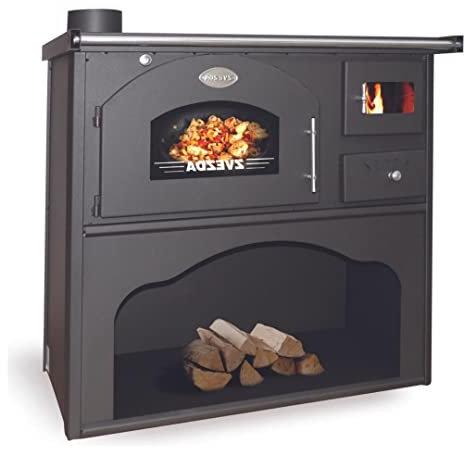 Küchenofen BALKAN ENERGY, Modell Classic GFS 5.9kW, Ofen Links