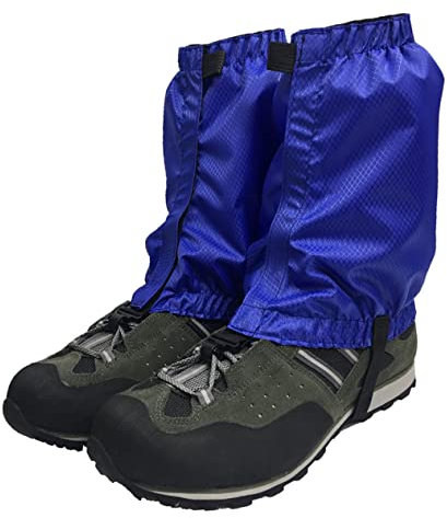 BESPORTBLE Atmungsaktive Leichte Knöchel-wandergamaschen mit Elastischer Kordel für Schnee- und Regenfestes Wandern