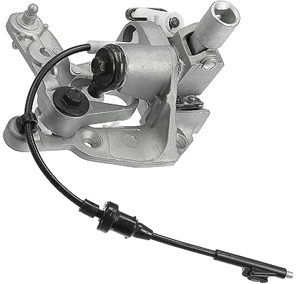 Motoforti Steering Column Shift Mechanism, Automatic Transmission Control Assembly, for Chevrolet Tahoe 1995-2000, Metal Plastic, No.26047559, Silver Tone