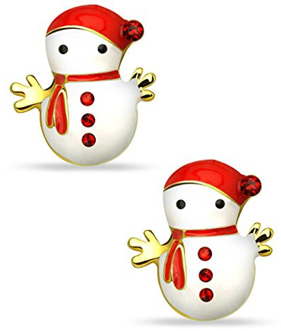 Taffstyle Ohrstecker mit Weihnachtsmotiv