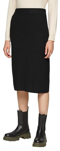 s.Oliver Elastischer Midi-Strickrock im Slim Fit