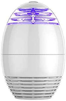 CRBUDY Piège À Moustiques Lumière Anti-Moustique, Femme Enceinte Bébé Intérieur Muet LED Lampe Anti-Moustique Cuisine Intérieure Chambre LED Lampe Anti-Moustique
