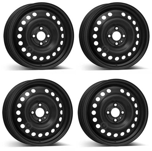 4x Alcar Llantas de acero 4-7130 6.0Jx16 ET50 4x100 compatible con Nissan Micra