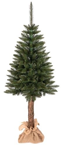 Künstlicher Weihnachtsbaum Klassische Fichte am Stamm PVC (120cm)