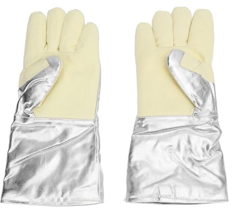 Résistants au Feu à Haute Température, avec Fil épais Résistant au Feu, Conception en Feuille D'aluminium pour la Cuisson dans les Aciéries